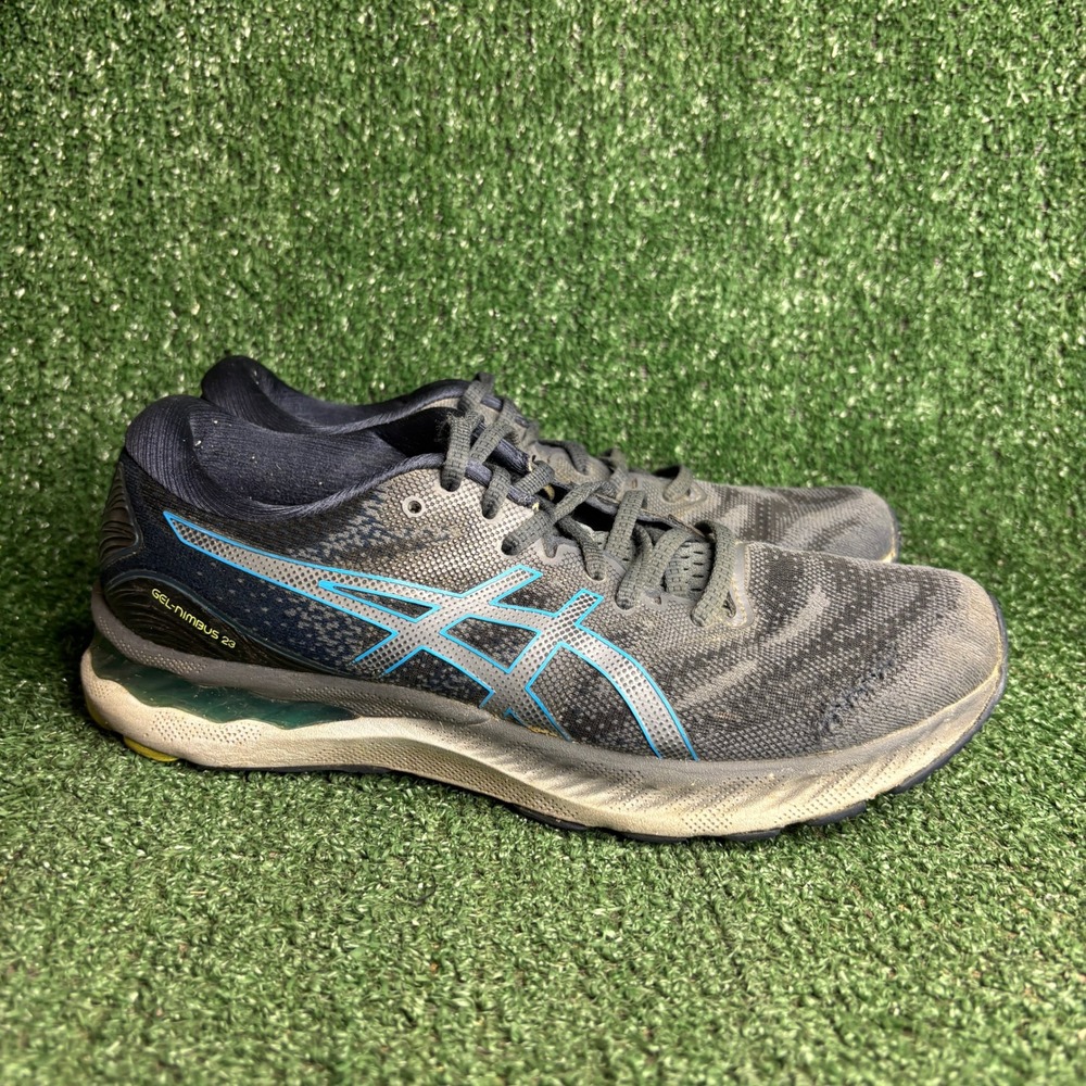 ASICS GEL-Nimbus 23 Running Breathable Comfort Athleisure Shoes Grey Mens Size 8